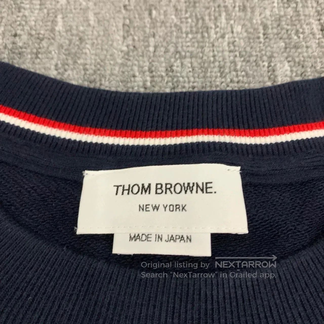 Thom Browne Thom Browne Blue Sweatshirt. Size US M / EU 48-50 / 2 - 3 Thumbnail