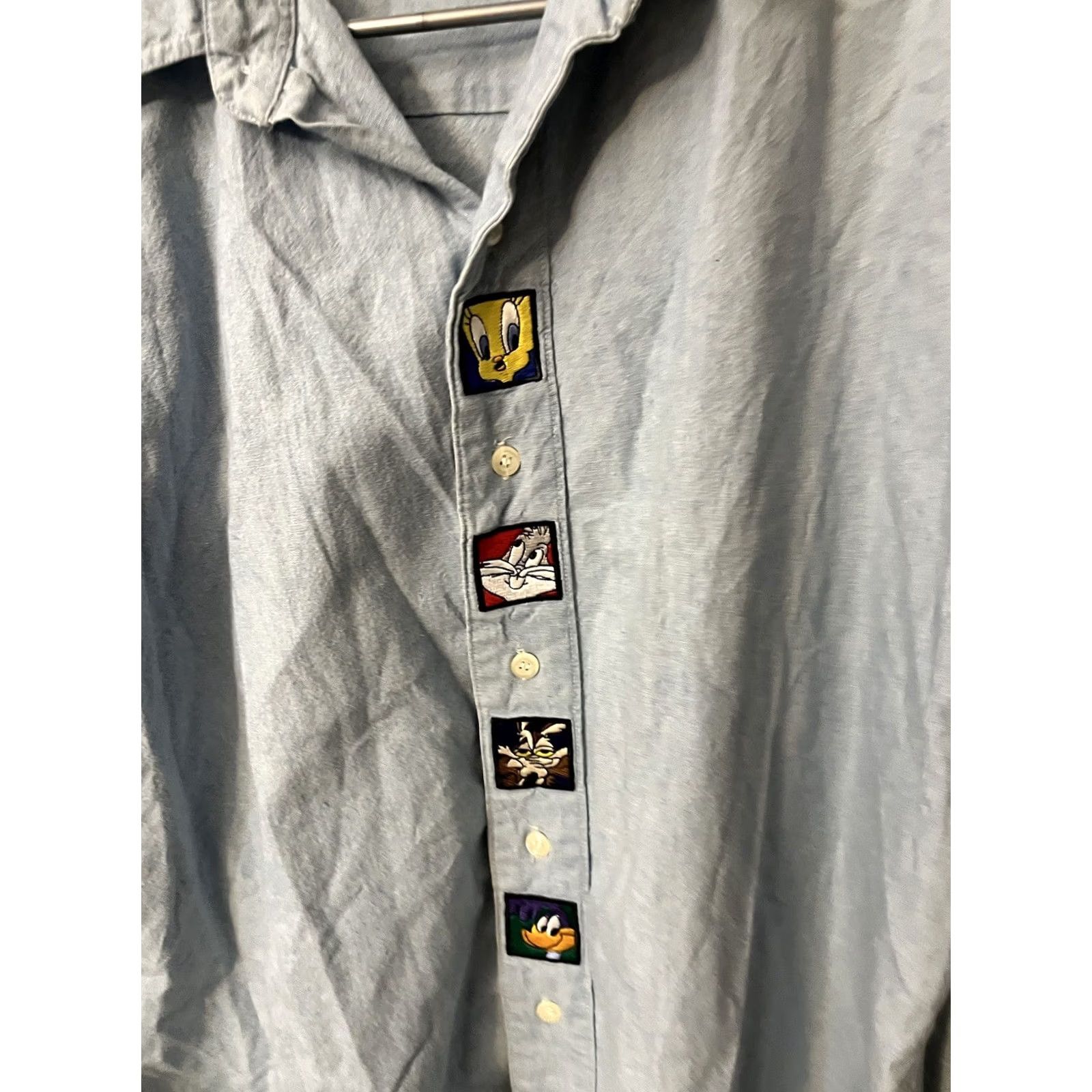 Vintage Acme Clothing Co. Long Sleeve Button Up Adult Large Embroidery Denim Fall Size US L / EU 52-54 / 3 - 2 Thumbnail