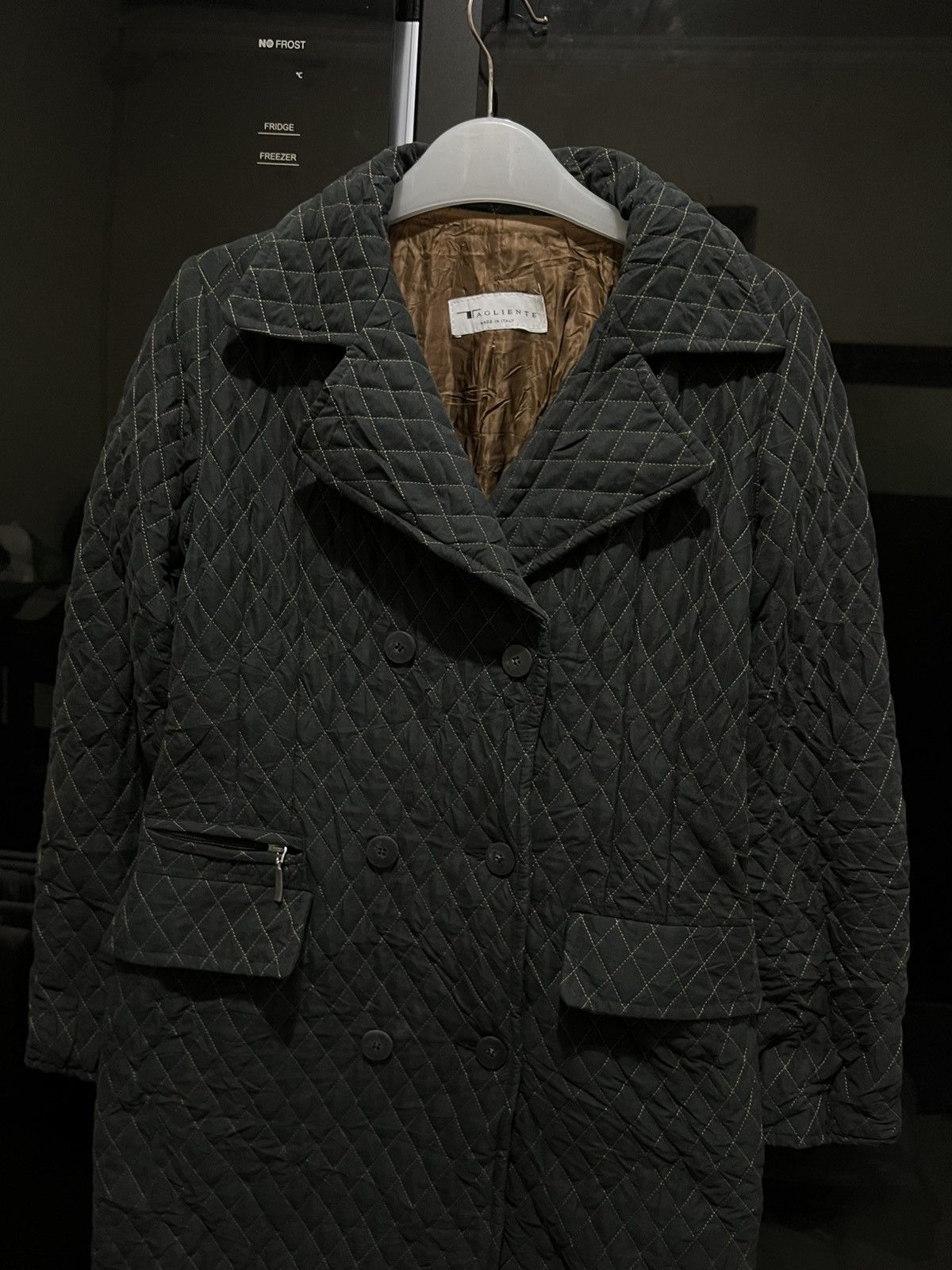 Vintage Vintage Tagliente Italy Button Up Quilted Jacket Size M / US 6-8 / IT 42-44 - 1 Thumbnail