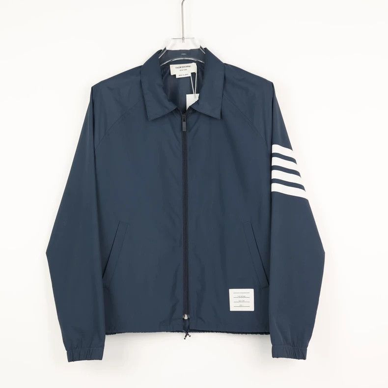 Thom Browne Thom Browne Blue Pilot Jacket Size 2 - dmc Size US S / EU 44-46 / 1 - 1 Thumbnail