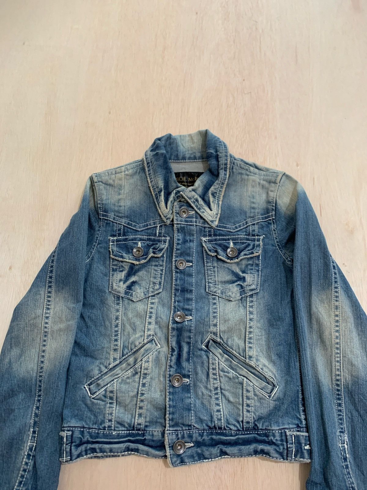Hysteric Glamour × Japanese Brand Cecil McBee Denim Jacket Size US S / EU 44-46 / 1 - 2 Thumbnail