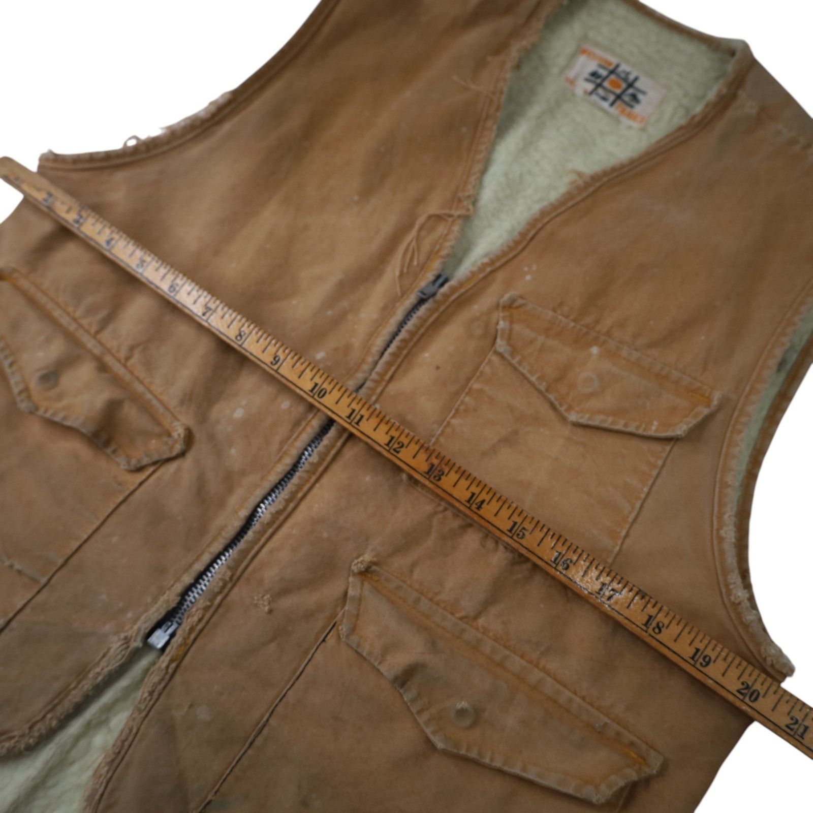 Vintage VTG Distressed Western Trails Bend Oregon Sportsman Vest Size US M / EU 48-50 / 2 - 8 Thumbnail