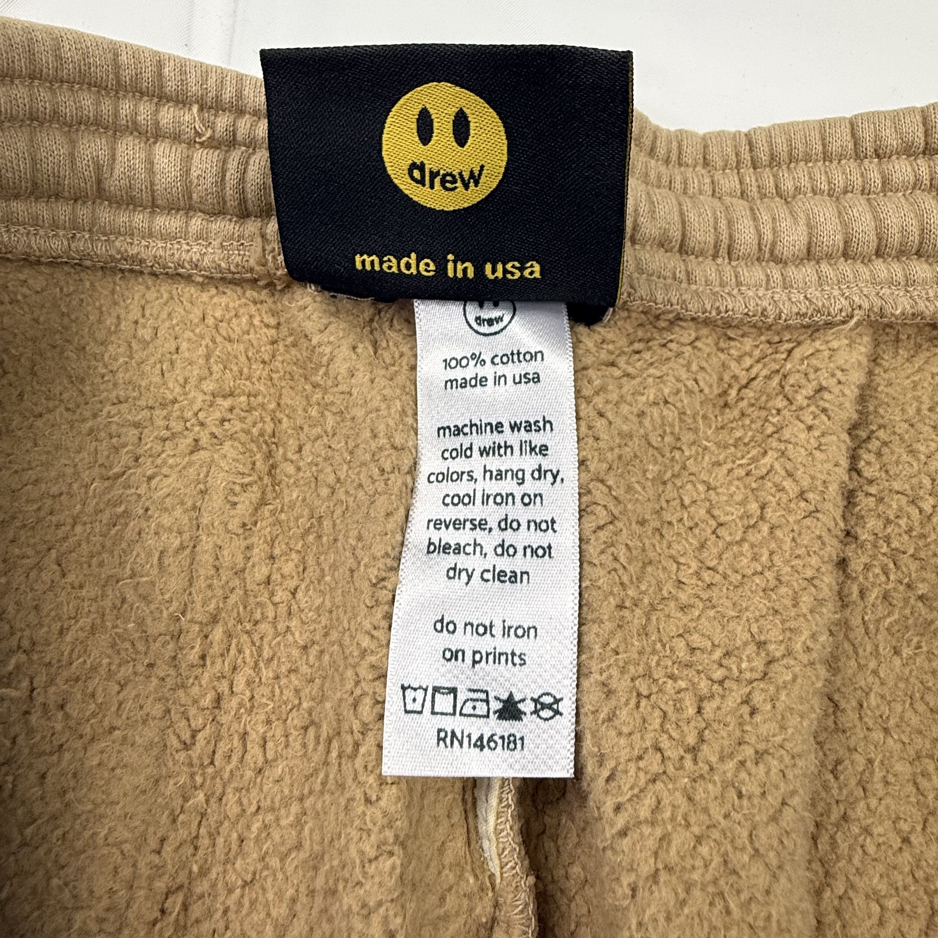 Drew House Drew House Secret Sweatpants XL Cotton Fleece Joggers Size US 36 / EU 52 - 7 Thumbnail