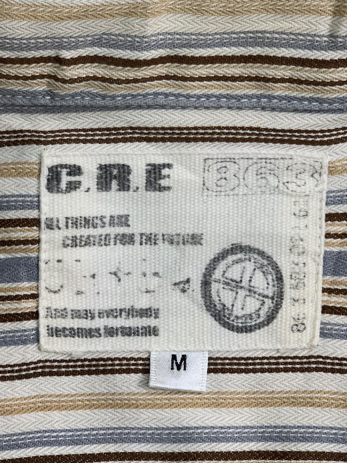 Designer × Japanese Brand Rare Design Vintage C.R.E 863 Soft Denim Shirts Size US M / EU 48-50 / 2 - 5 Thumbnail