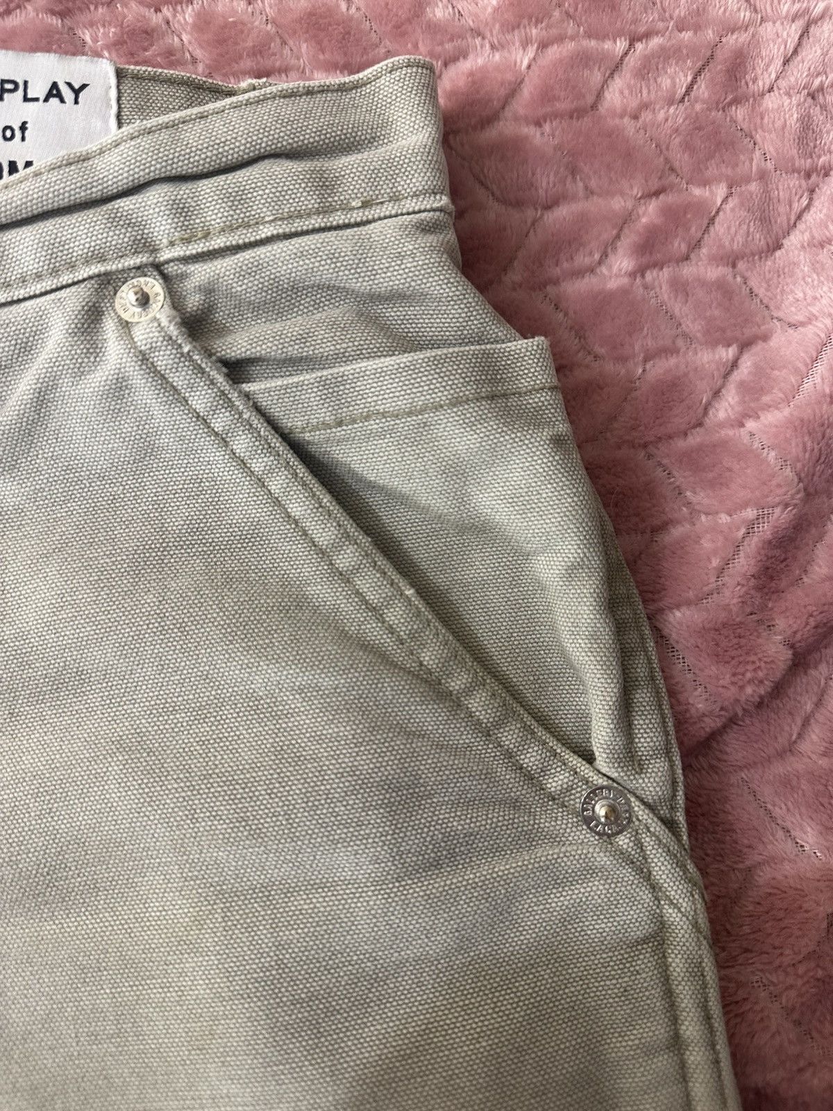 Gallery Dept. Gallery dept la flare carpenter pants cement grey Size US 31 - 8 Thumbnail