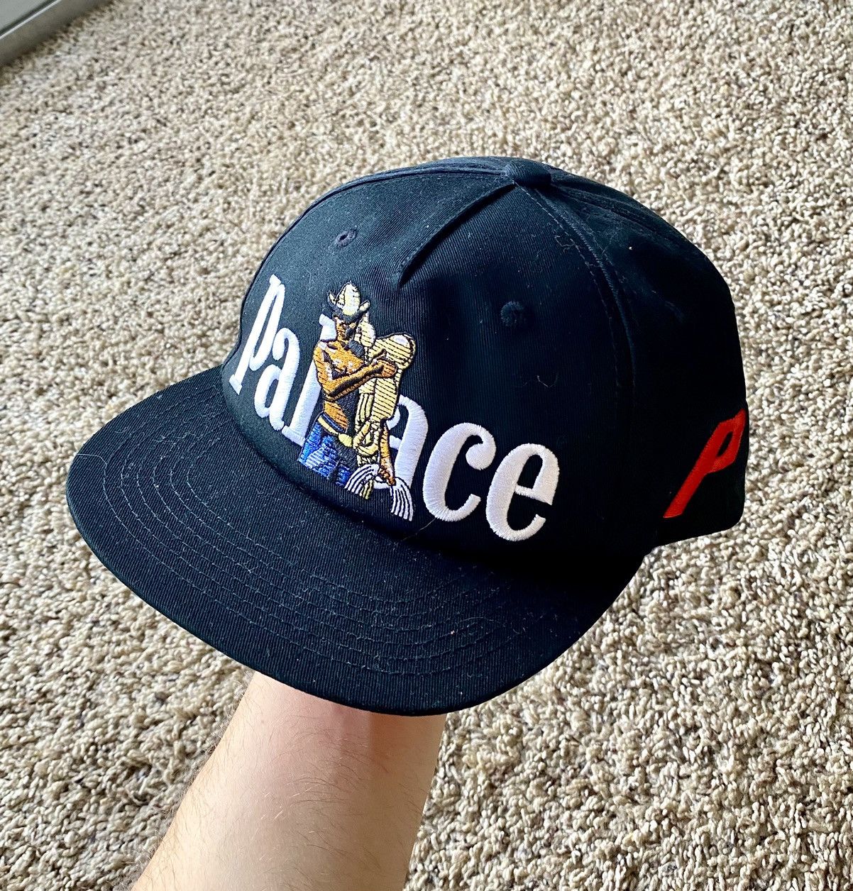 Pre-owned Palace Howdy Cap Black Cowboy
