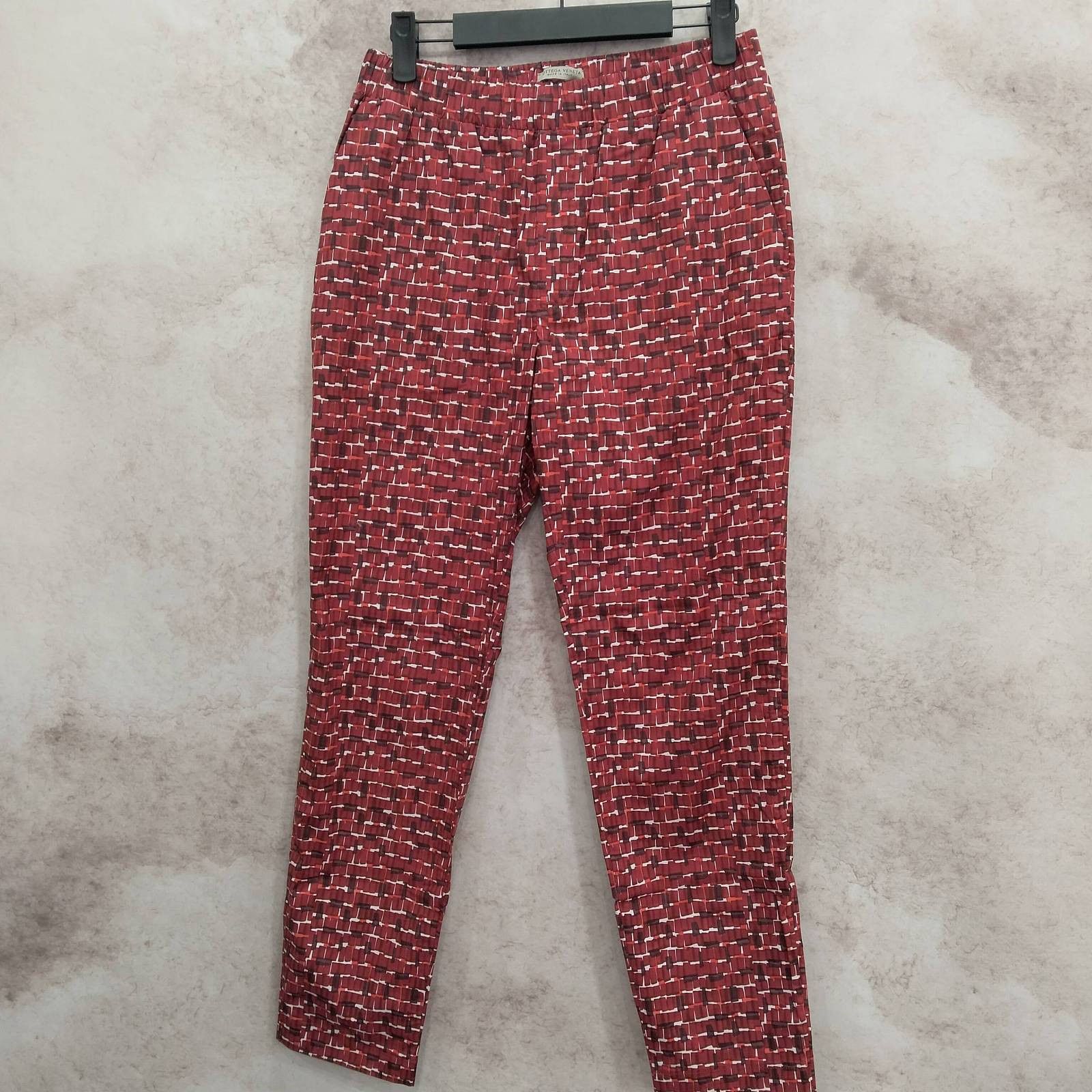 Bottega Veneta Bottega Veneta Patterned Pants Size 40 Size 27" / US 4 / IT 40 - 1 Thumbnail