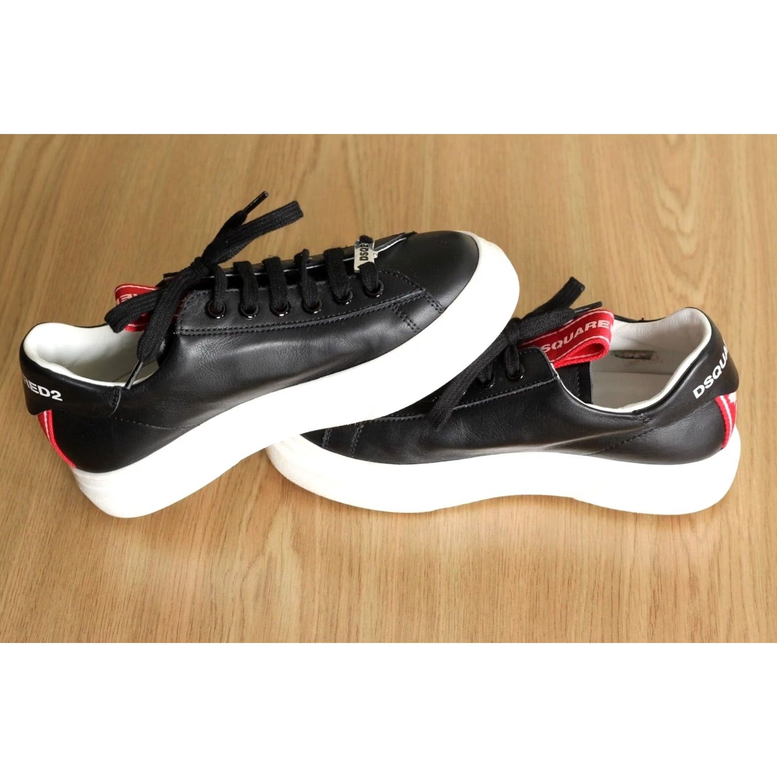 Dsquared2 VINTAGE DSQUARED2 Leather Sneakers Girls Women Size EU 34 US 2 ½ UK 2 Made in Italy Size US 4 / IT 34 - 4 Thumbnail