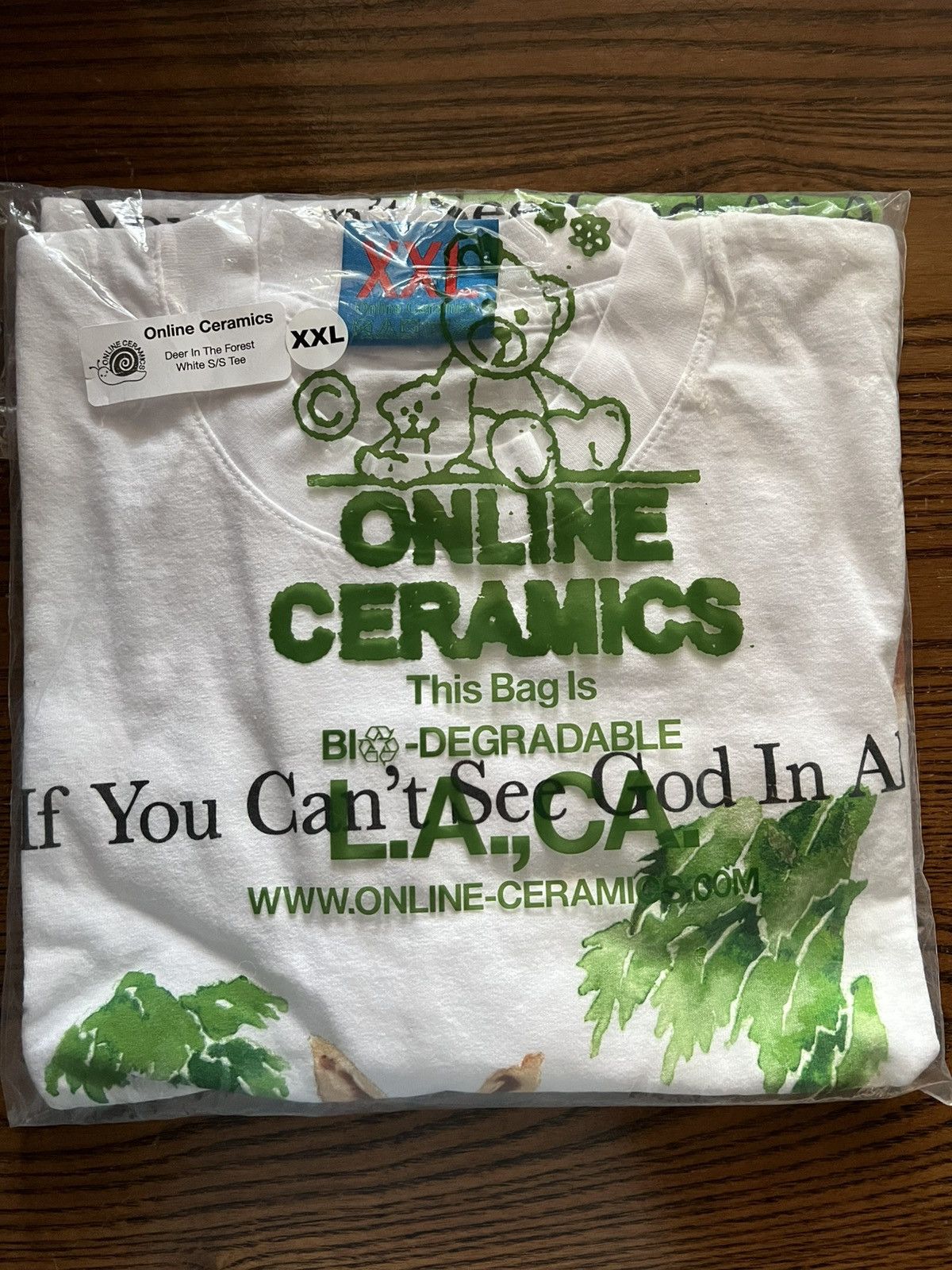 Online Ceramics Online Ceramics Deer in the Forest Tee Size US XXL / EU 58 / 5 - 2 Thumbnail