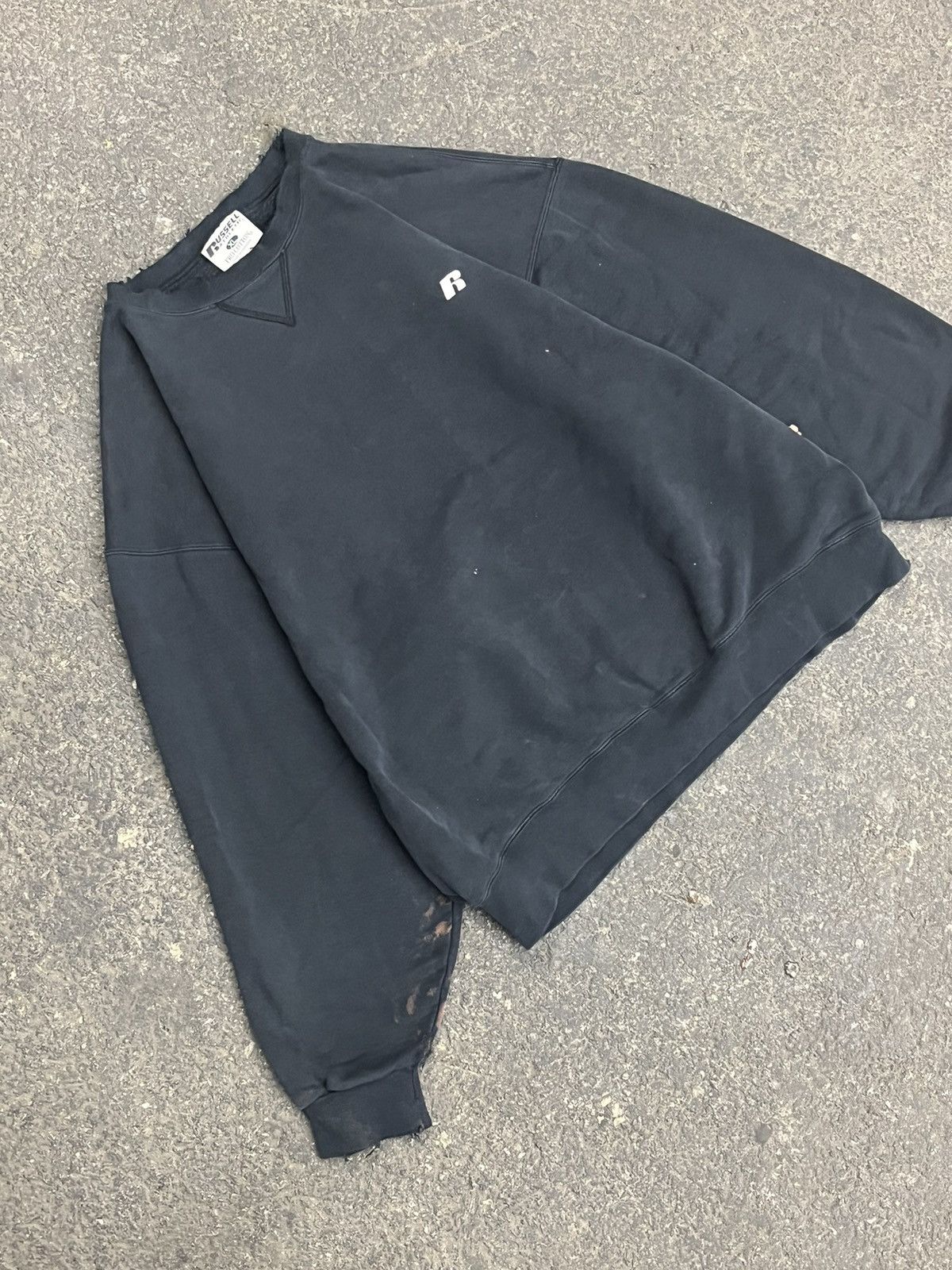 Russell Athletic × Vintage Russell athletic vintage boxy fit streetwear added hype Size US XL / EU 56 / 4 - 1 Thumbnail