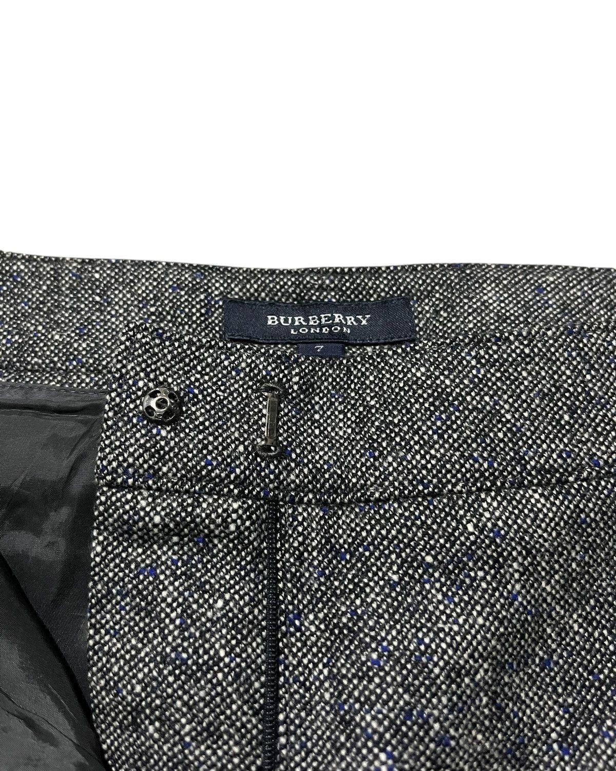 Burberry 2000s Christopher Bailey Era Flared Tailored Trousers Size 26" / US 2 / IT 38 - 7 Thumbnail