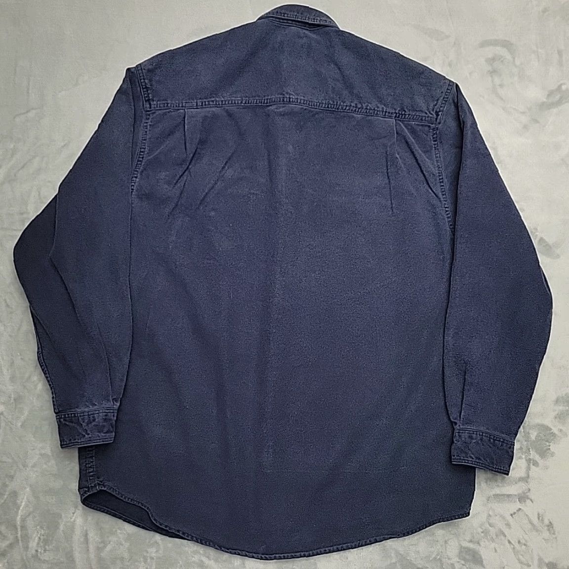 Eddie Bauer VINTAGE Eddie Bauer Shirt Mens XL Blue Chamois Outdoors Flannel USA Fabric Button-Up Casual Size US XL / EU 56 / 4 - 4 Thumbnail