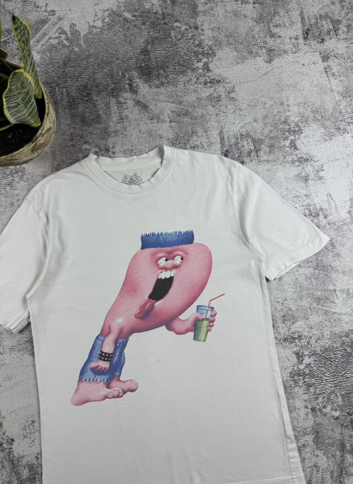Palace Palace Burb Crazy Skate FW18 Rap Baggy Relaxed T Shirt Tee Size US S / EU 44-46 / 1 - 5 Thumbnail
