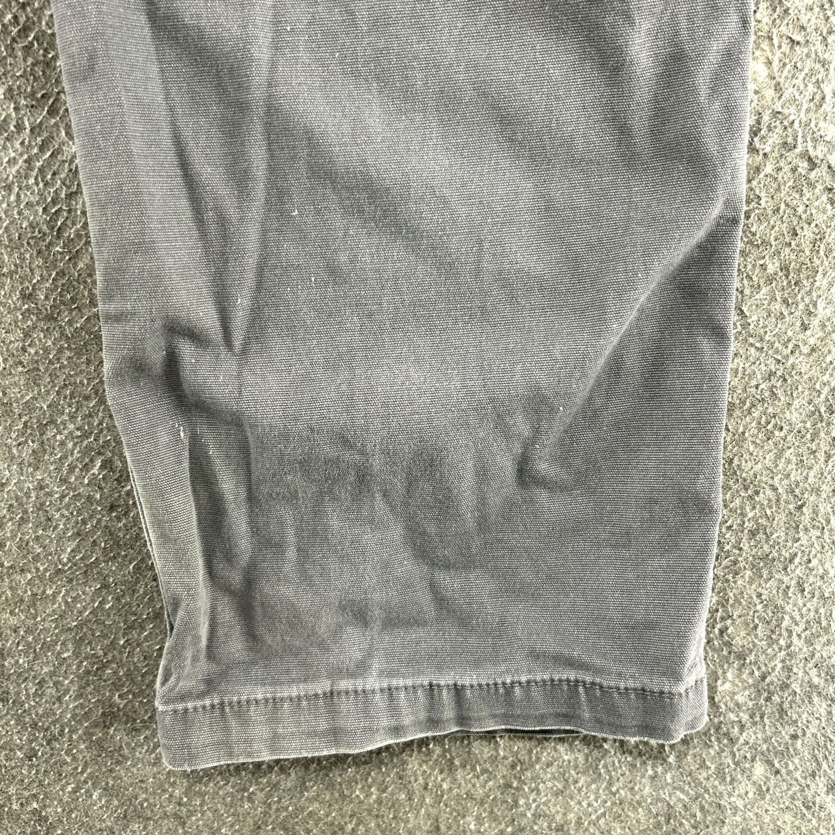 Carhartt Carhartt Pants Mens 34x30 Gray Carpenter Relaxed Canvas Workwear Straight 5-Pocket Clothing Men Regular Jeans Trousers Weather Outdoor Rugged Flex Size US 34 / EU 50 - 5 Thumbnail