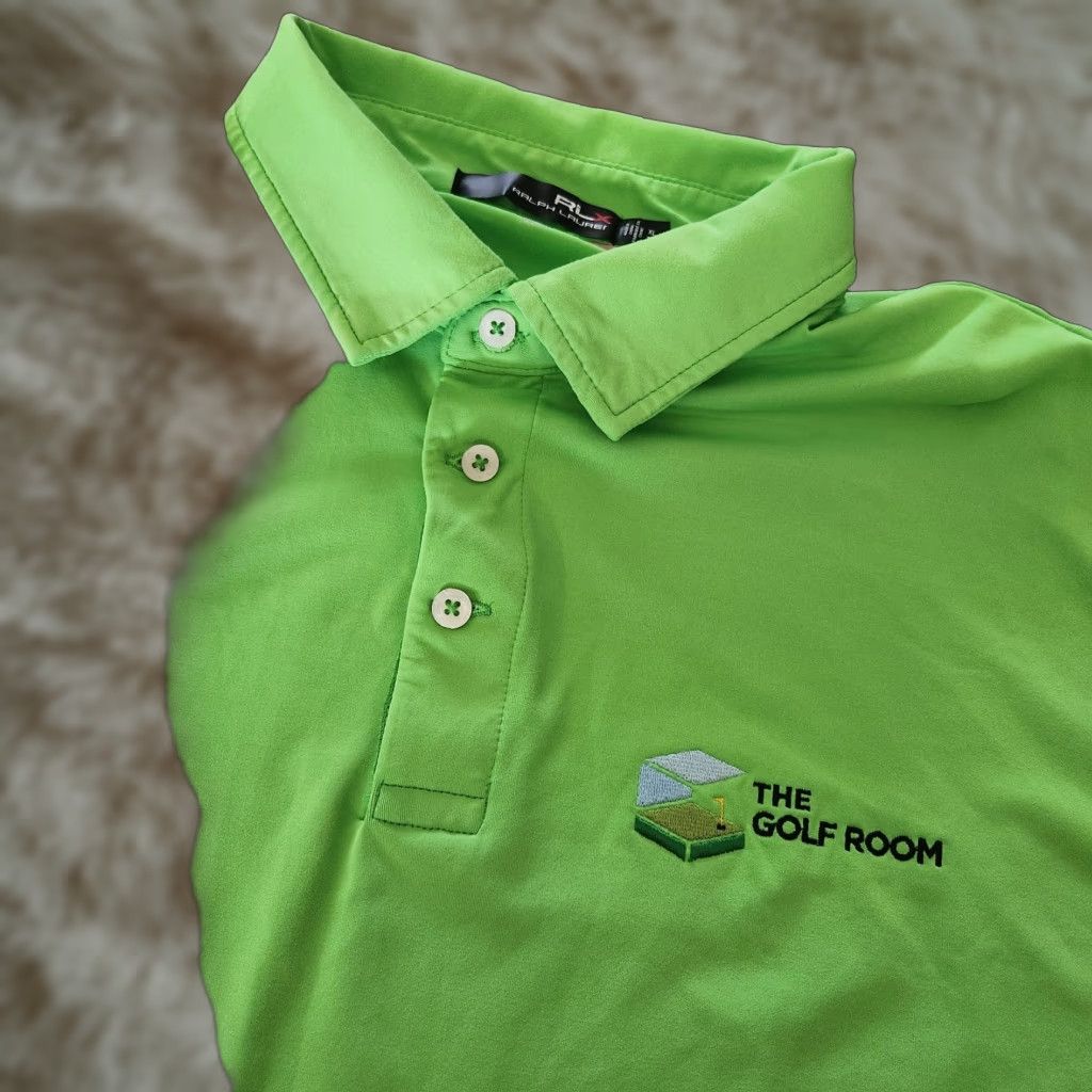 Ralph Lauren Ralph Lauren RLX Polo Shirt Golf Room Academy NBC Mens XL Green Wicking Rare Size US XL / EU 56 / 4 - 1 Thumbnail