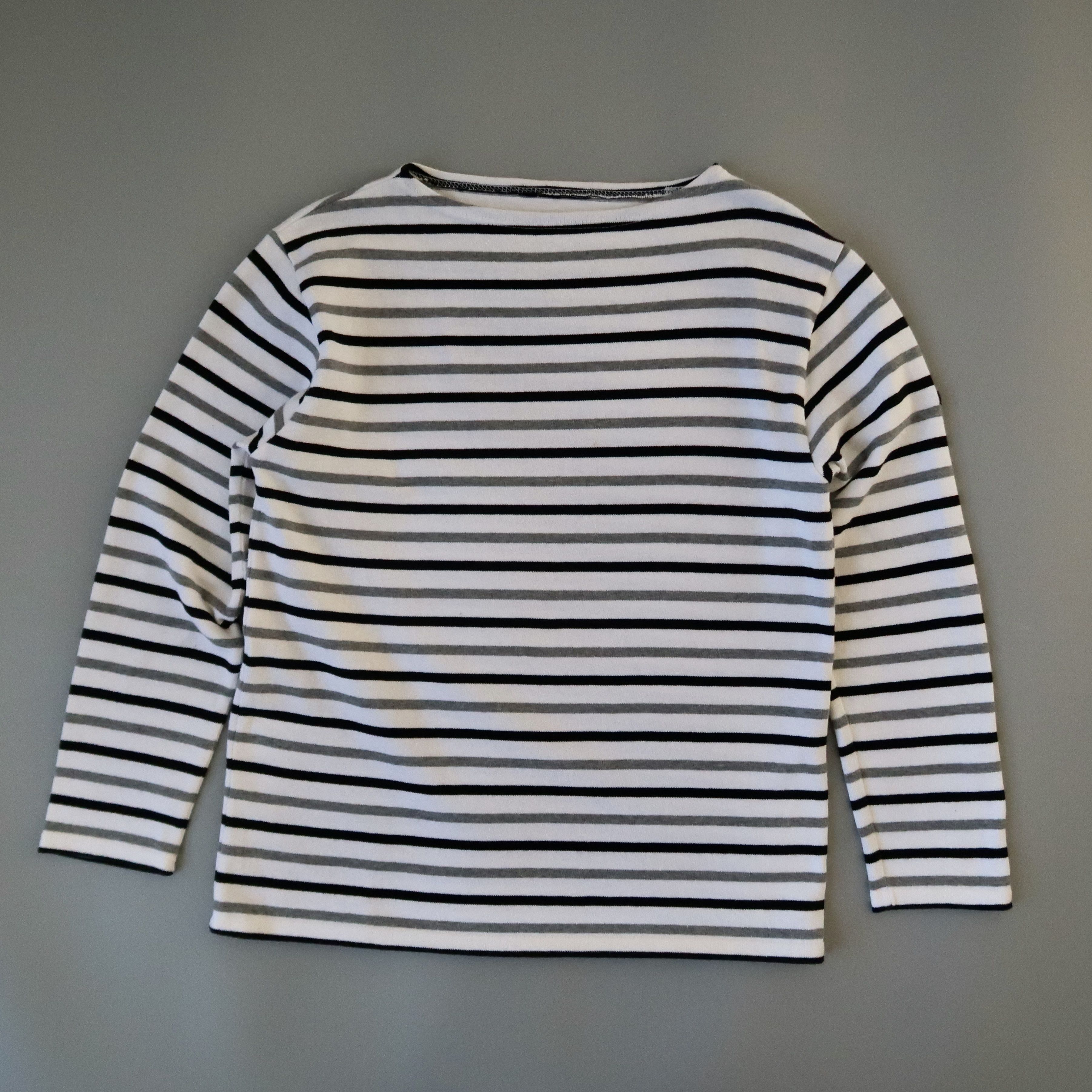 Saint James Tagless, SAINT JAMES heavyweight cotton striped breton shirt Size US S / EU 44-46 / 1 - 2 Thumbnail