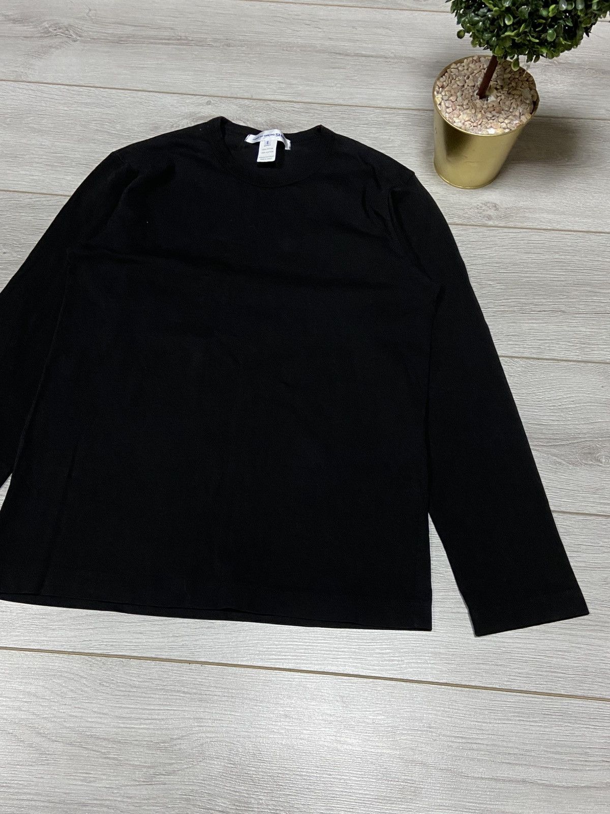 Comme des Garcons Comme des Garçons Long sleeve Sleeve back Logo shirt Size US S / EU 44-46 / 1 - 7 Thumbnail