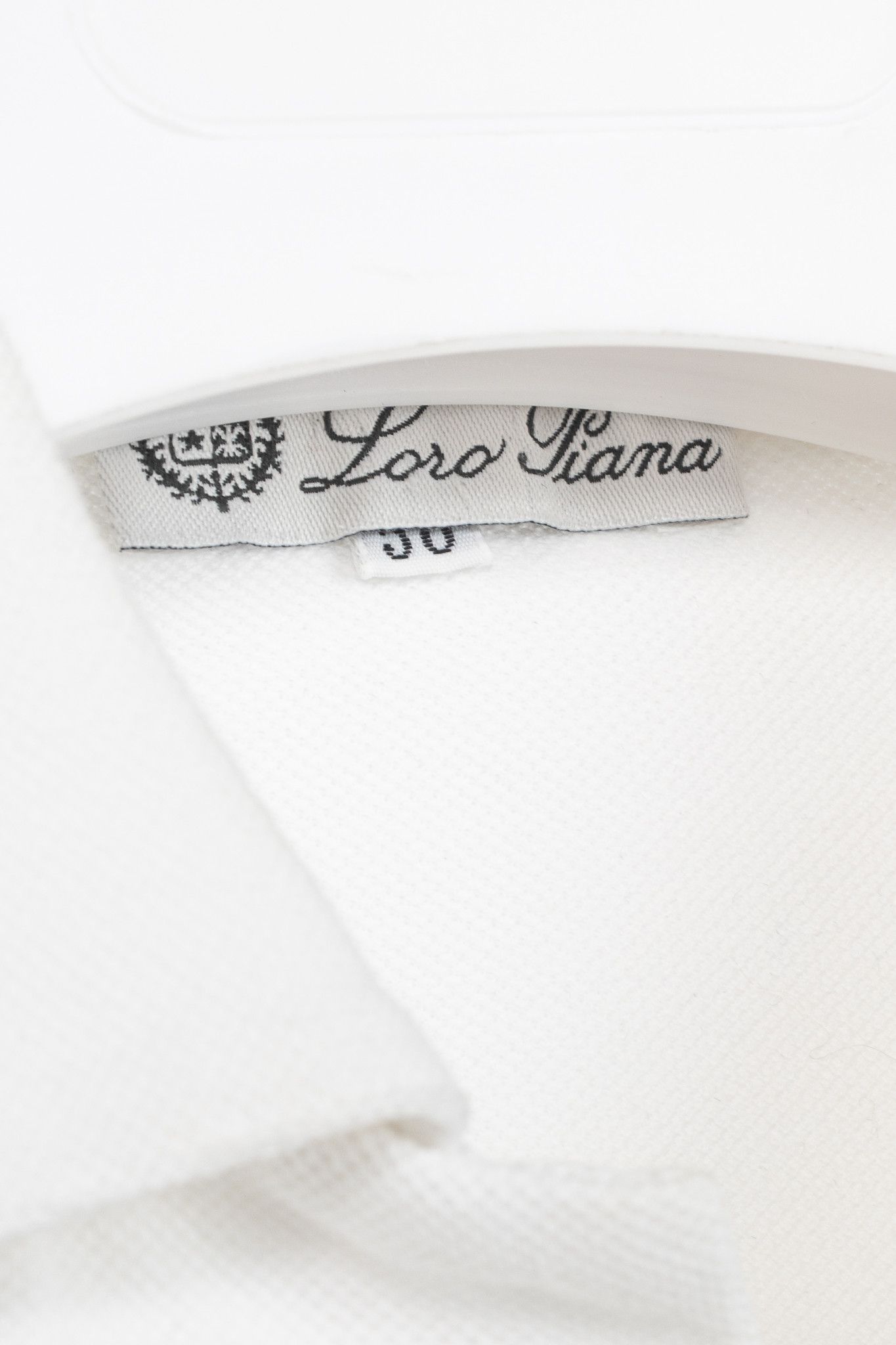 Loro Piana Loro Piana White Cotton-Pique Sleeveless Polo Size XS / US 0-2 / IT 36-38 - 4 Thumbnail