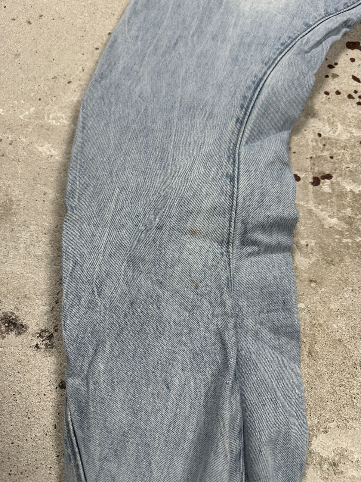 G-Star Vintage Y2K G Star Raw Distressed Blue Loose Tapered Size US 30 / EU 46 - 12 Thumbnail
