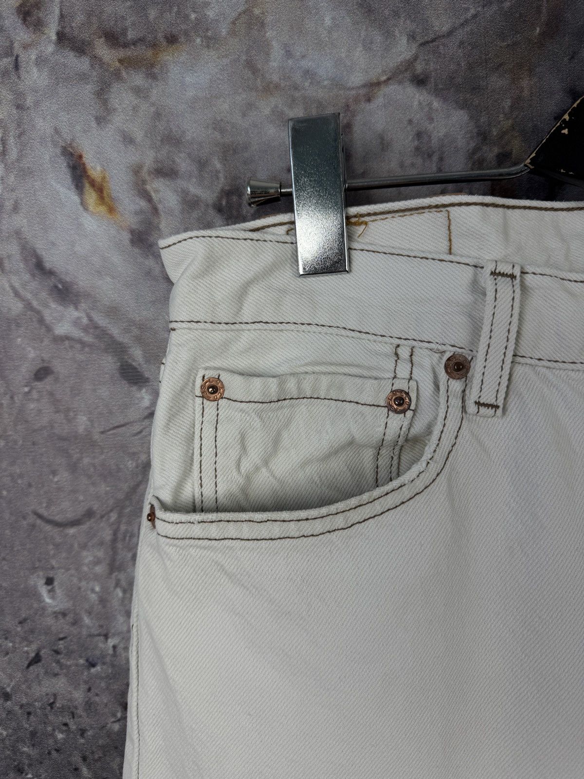 Levi's Men’s Levi’s 501 White Jeans Vintage USA 🇺🇸 Size W36 L30 Size US 36 / EU 52 - 12 Thumbnail