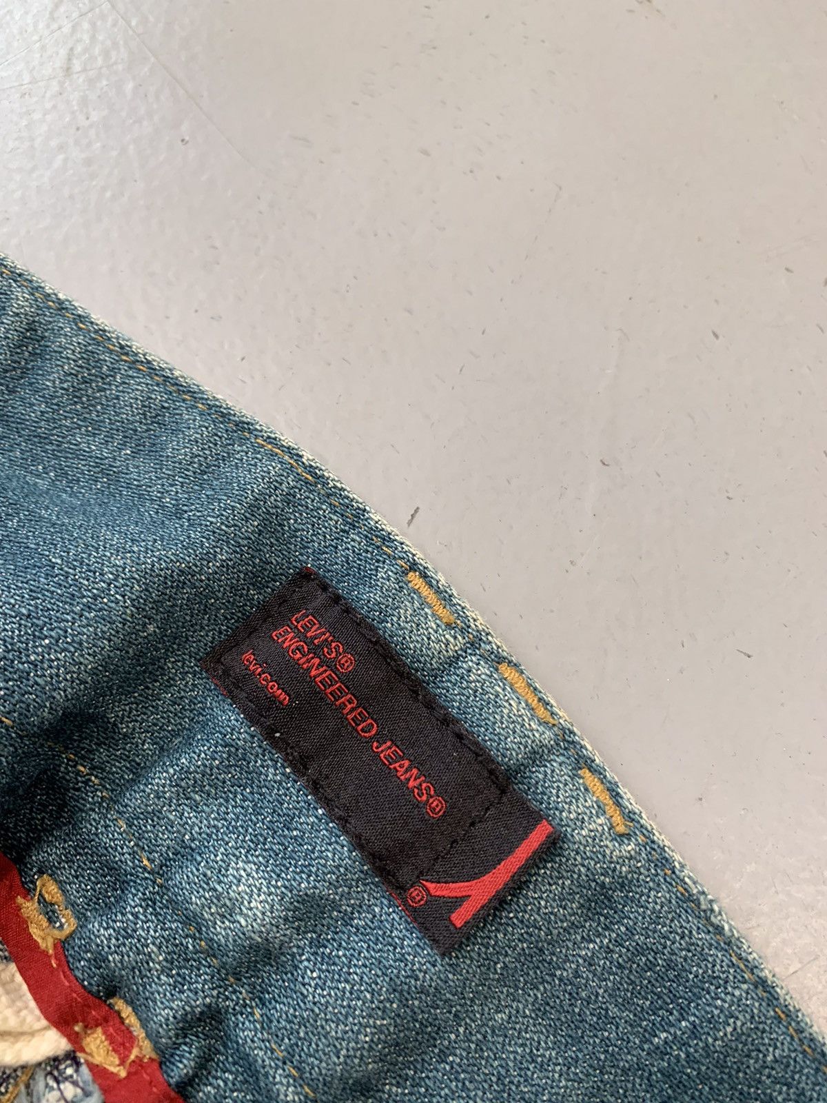 Levi's Rare vintage levis baggy boot denim pants Size 30" / US 8 / IT 44 - 6 Thumbnail