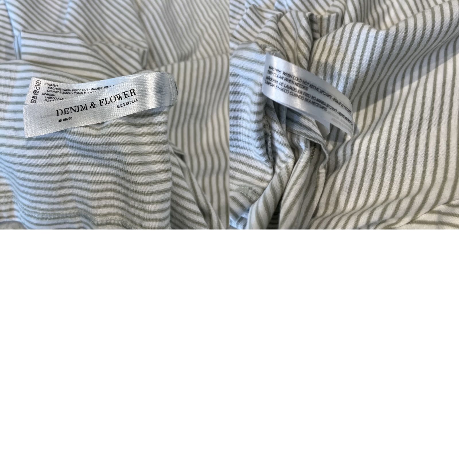 Denime Denim & Flower Ricky Singh T Shirt Men’s XL Green Short Sleeve Crew Neck Striped Boston Red Sox Bear Baseball Pattern Size US XL / EU 56 / 4 - 9 Thumbnail