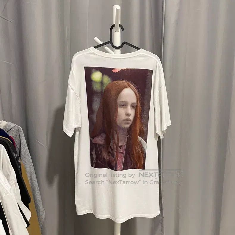 Raf Simons Raf simons 18fw Fallen Street White Portrait Short Sleeve Size US M / EU 48-50 / 2 - 2 Thumbnail