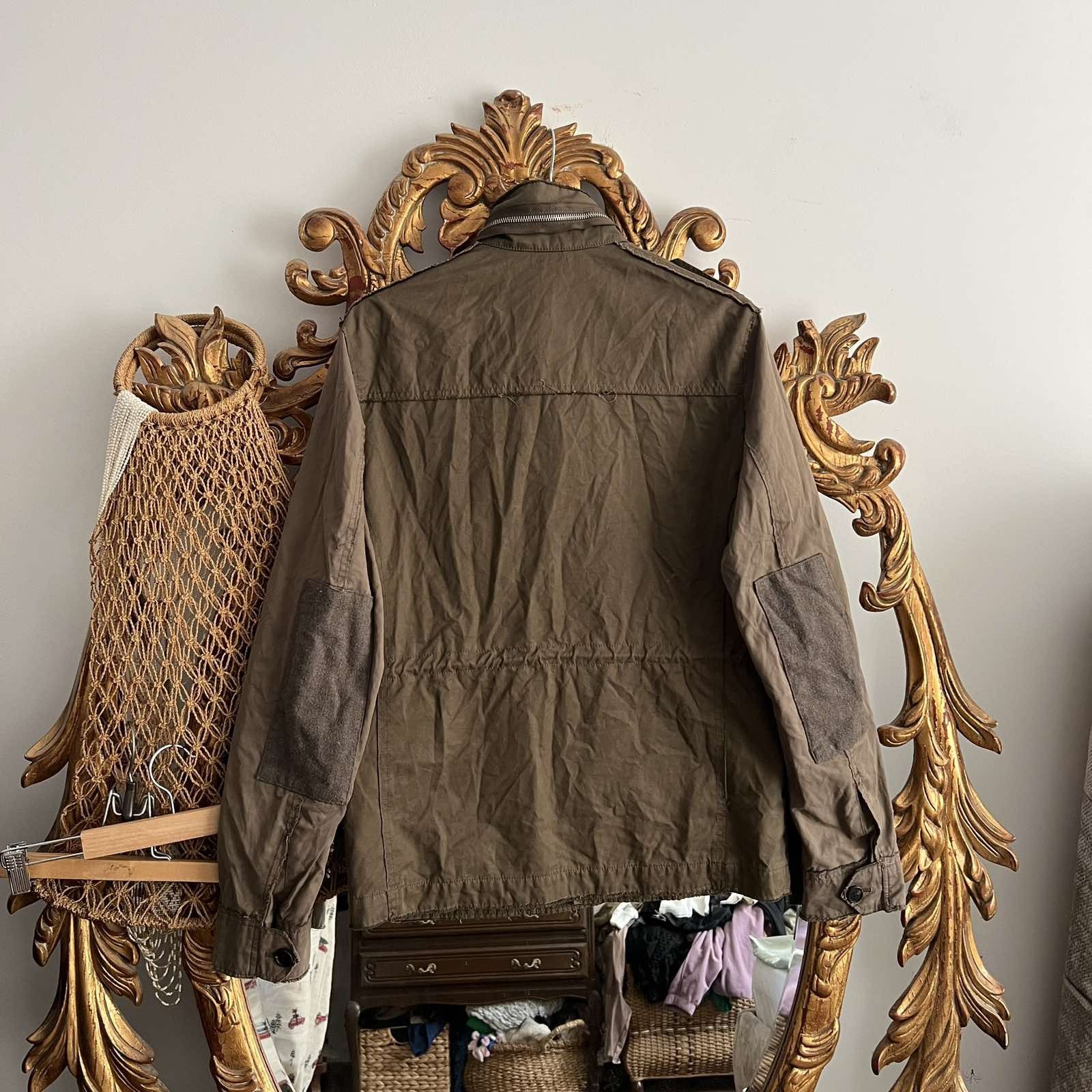 Allsaints Vintage Allsaints Perforated Avant garde Jacket Sz S Size US S / EU 44-46 / 1 - 2 Thumbnail