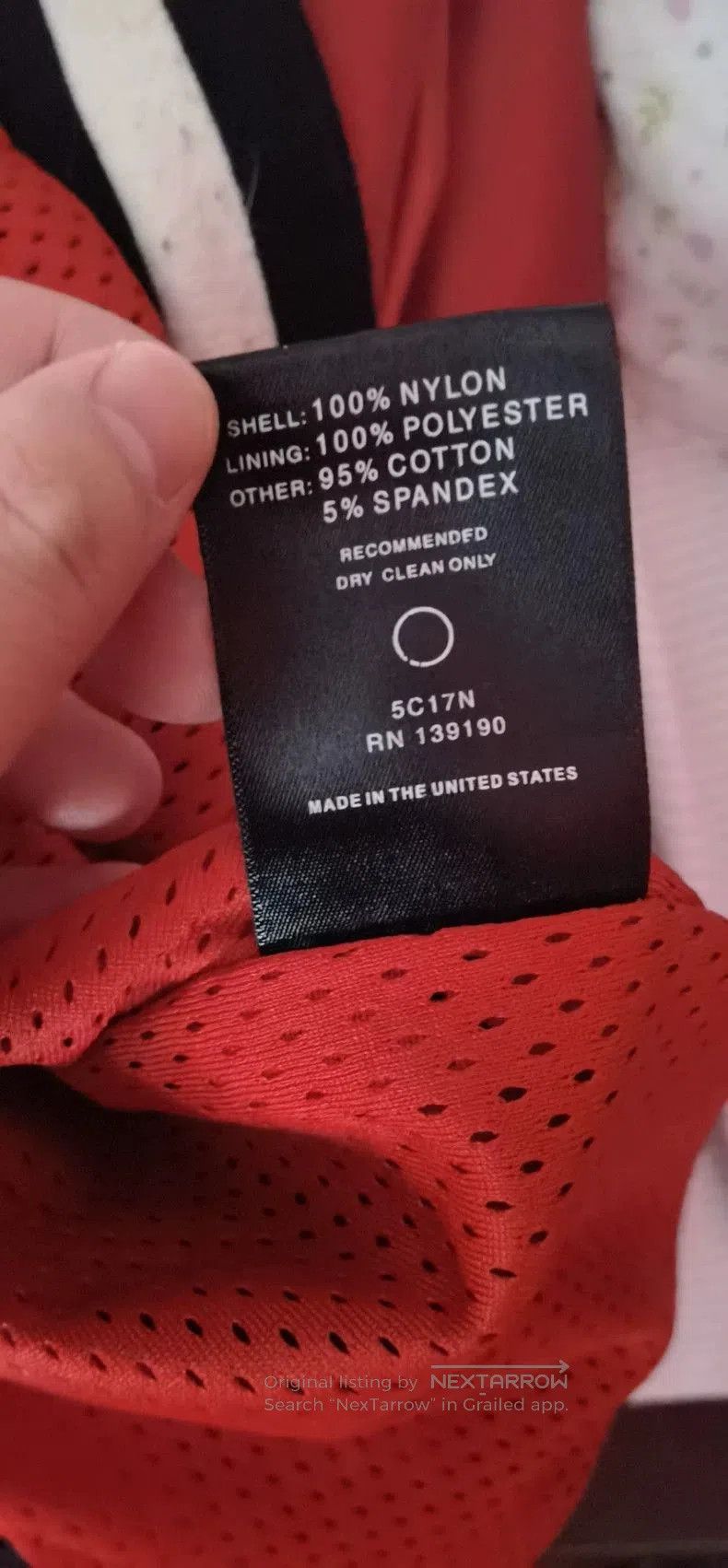 Fear of God Fear of God 5th Red Silk Half. Size US L / EU 52-54 / 3 - 6 Thumbnail
