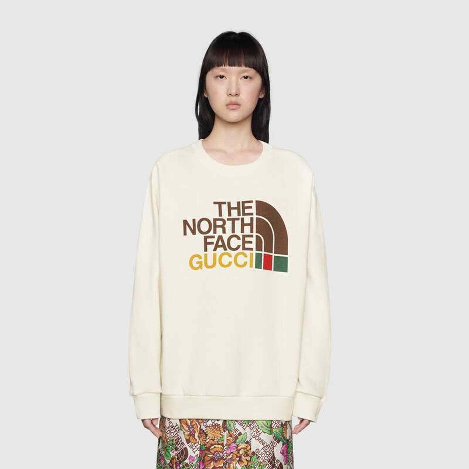 Gucci The North Face Gucci Collab Crewneck Sweater Pullover S Size S / US 4 / IT 40 - 3 Thumbnail