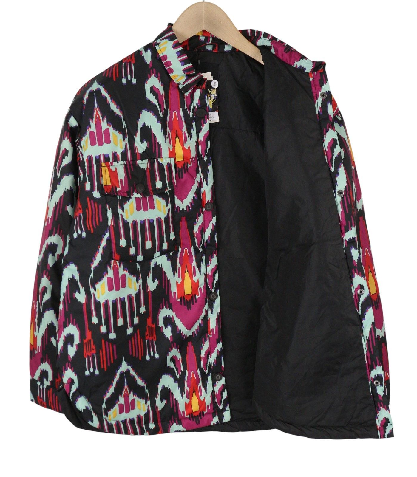 Desigual ELIOT XL Colourful Abstract Print Padded Jacket 88468 Size XL / US 12-14 / IT 48-50 - 5 Thumbnail