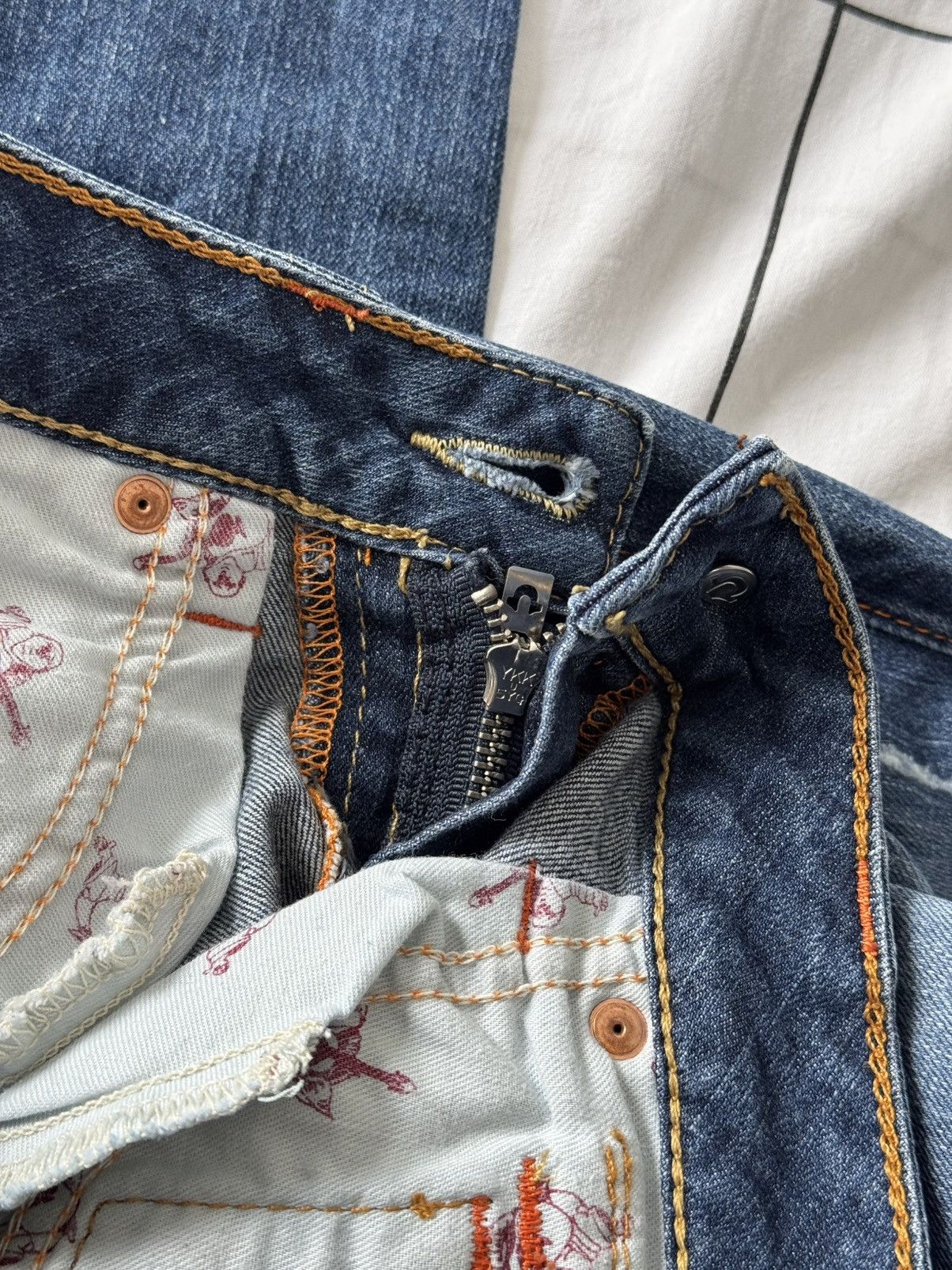 True Religion Sexy Washed Low Waist True Religion Jeans Size 29 Japanesse Size 29" - 11 Thumbnail