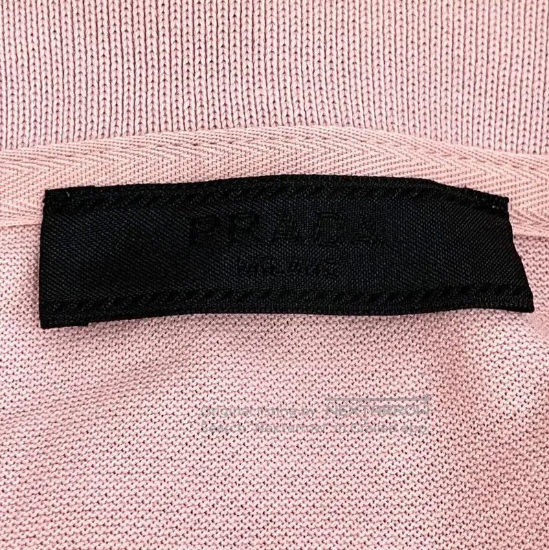 Prada Prada Men's Pink Cotton Polo Shirt. Size US M / EU 48-50 / 2 - 6 Thumbnail