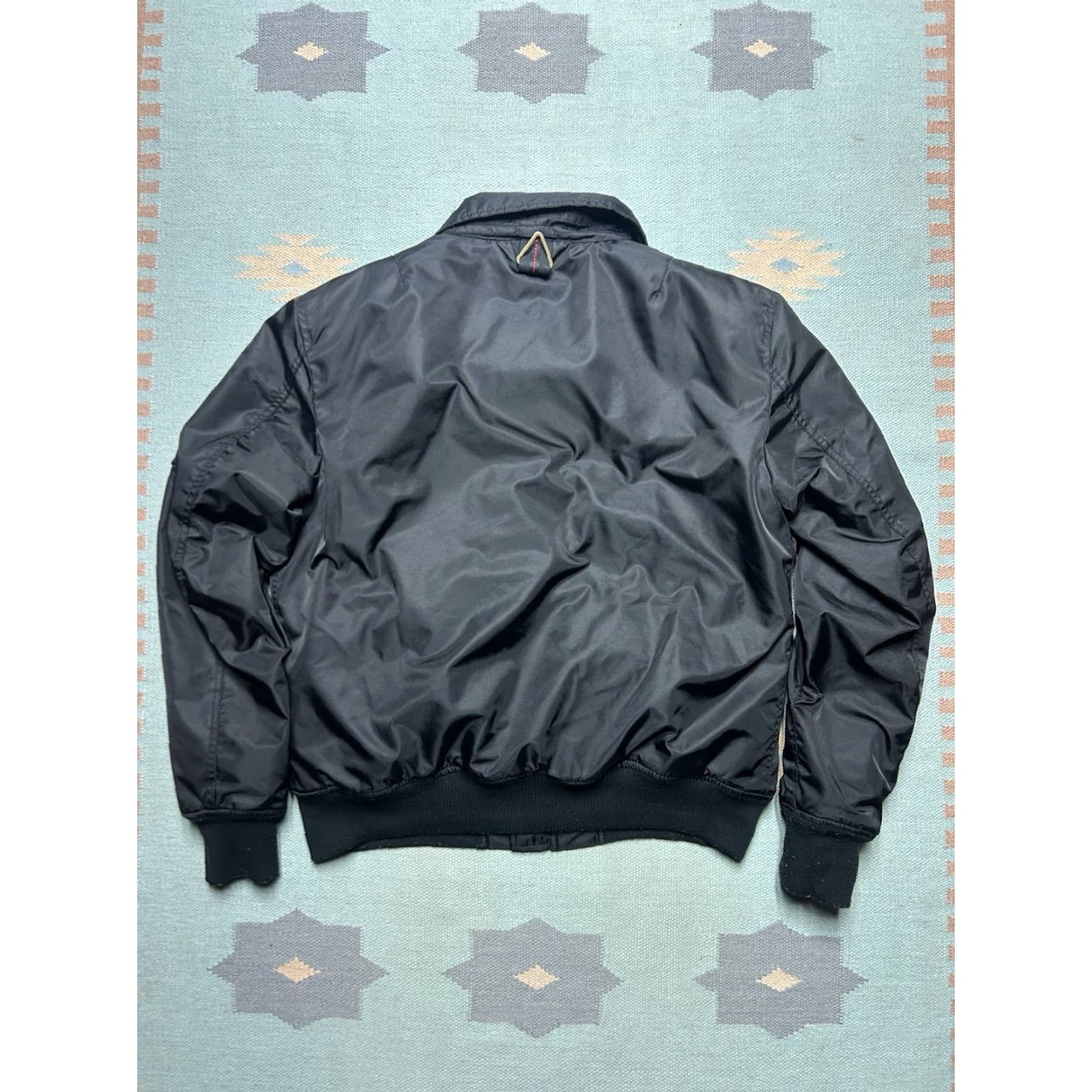 Vintage VINTAGE Imperious Delf bomber MA-1 style black nylon men’s 2XL jacket Size US XXL / EU 58 / 5 - 7 Thumbnail