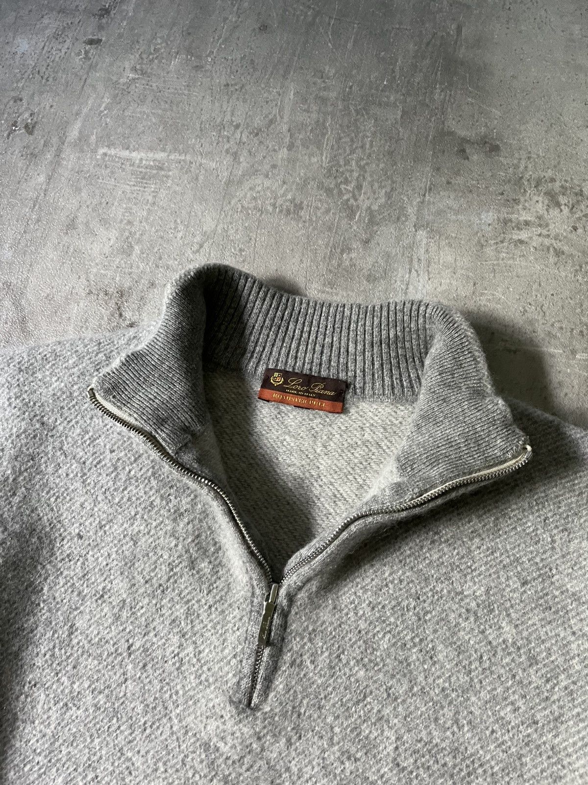 Loro Piana Loro Piana Roadster cashmere sweater quarter zip Size US M / EU 48-50 / 2 - 4 Thumbnail