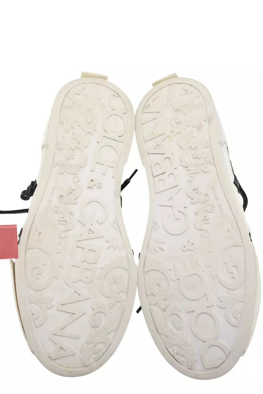 Dolce & Gabbana DOLCE & GABBANA Sneakers Men's EU 42 White Leather Low Top Size US 9 / EU 42 - 10 Thumbnail