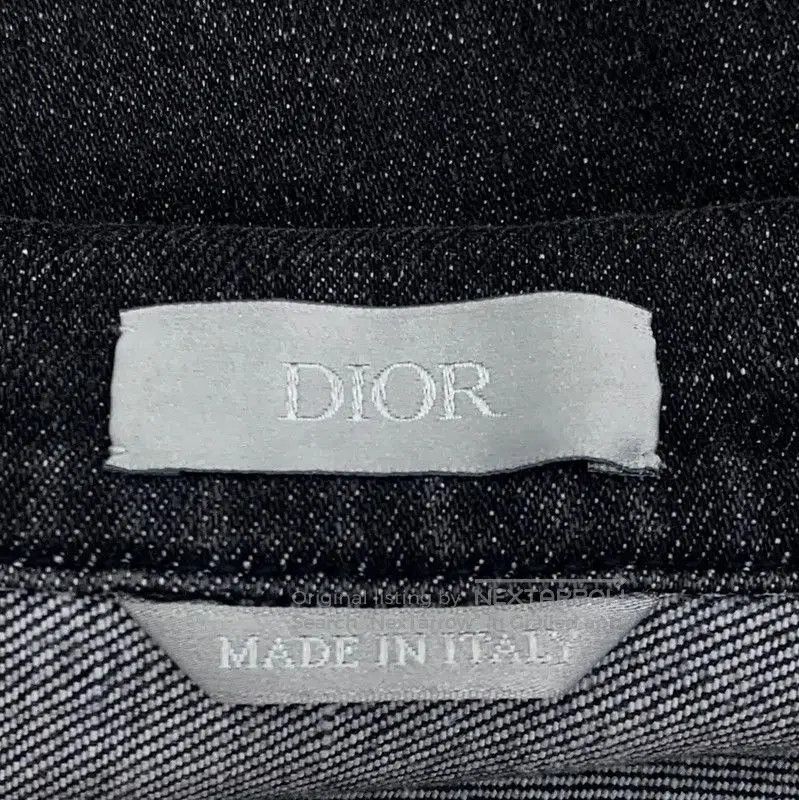 Dior Dior Black Cotton Denim Jacket for Men . Size US XS / EU 42 / 0 - 6 Thumbnail