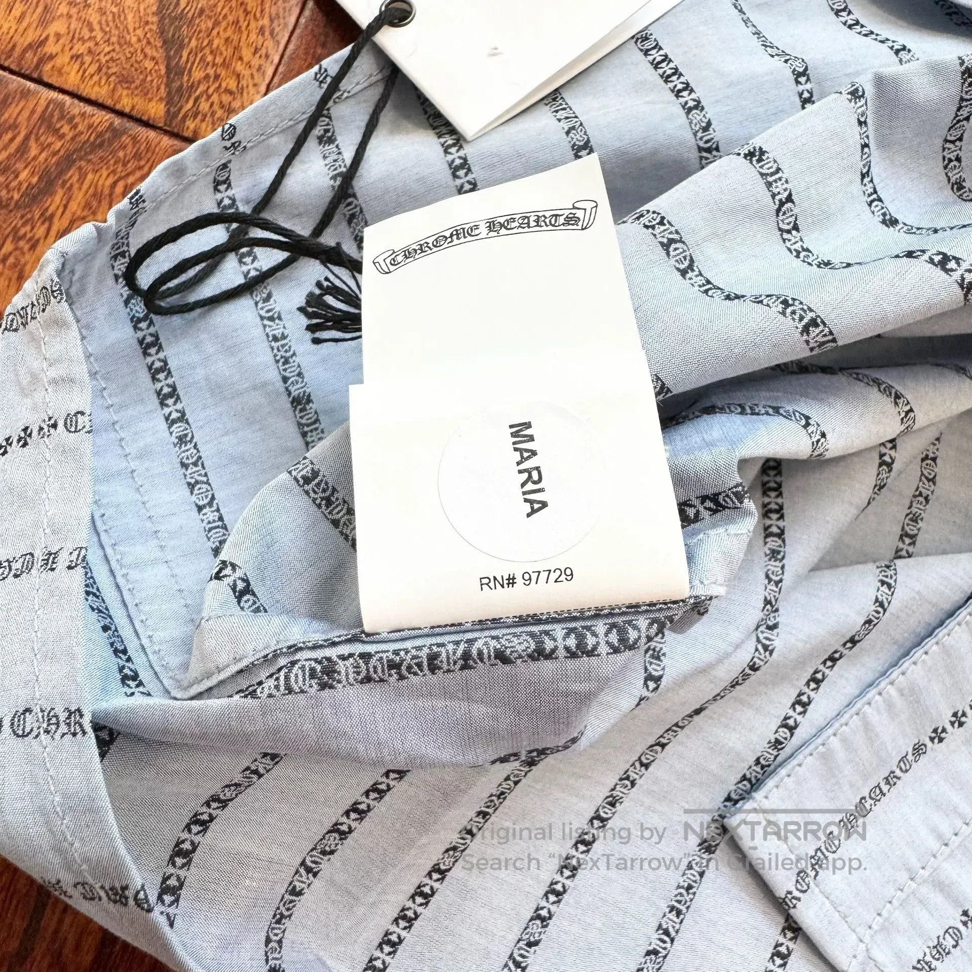 Chrome Hearts chrome hearts light blue button. Size US M / EU 48-50 / 2 - 9 Thumbnail