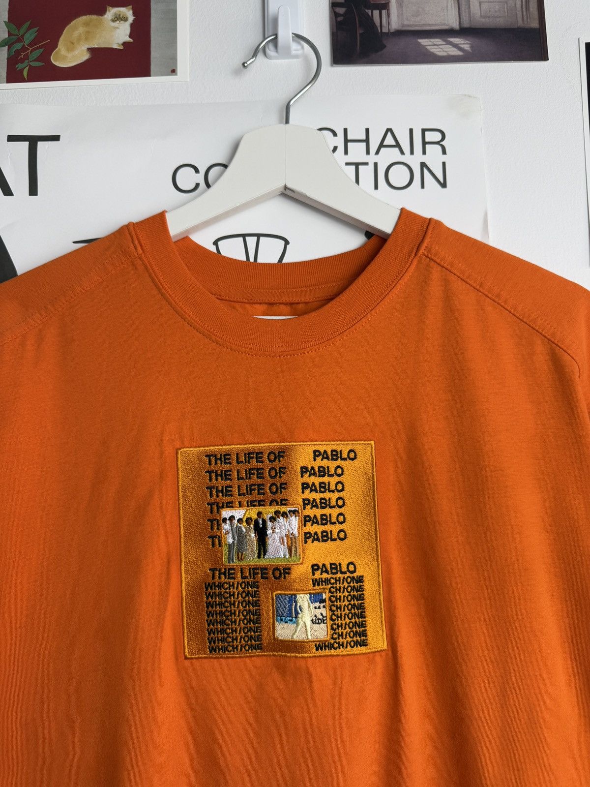 Kanye West × Vintage VIntage Kanye West The life of Pablo promo embroidered tshirt Size US L / EU 52-54 / 3 - 5 Thumbnail