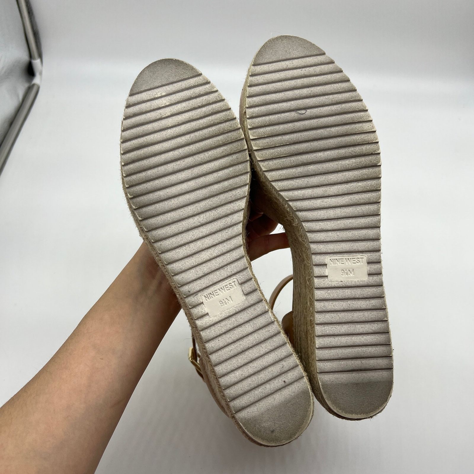 Nine West Nine West Women's Shoes Size 9.5 Ariela Espadrille Buckle Size US 9.5 / IT 39.5 - 9 Thumbnail