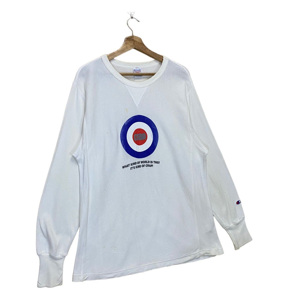 Champion Champion Reverse Weave Big Logo Crewneck Sweatshirt Size M Size US M / EU 48-50 / 2 - 2 Thumbnail