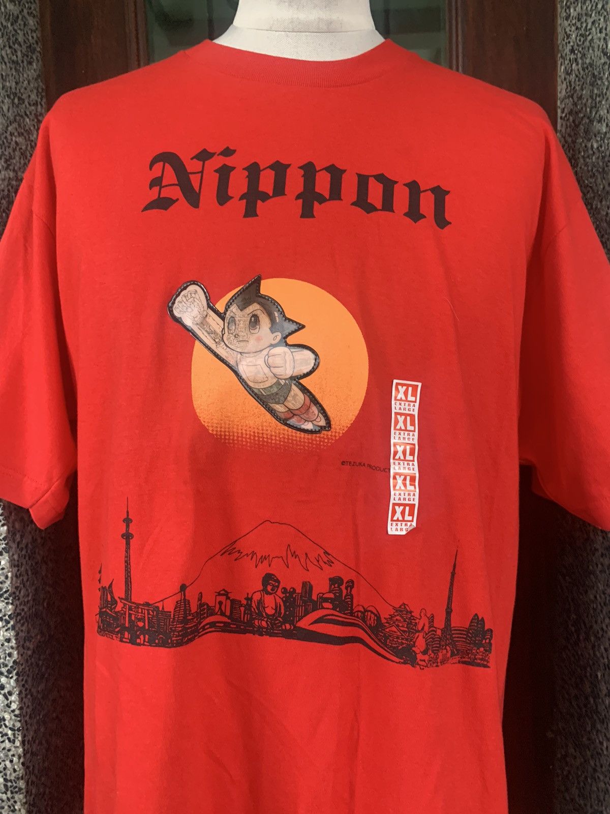 Anime × Vintage Vintage Astro Boy Tezuka Production Hologram Logo T shirt Size US XL / EU 56 / 4 - 2 Thumbnail