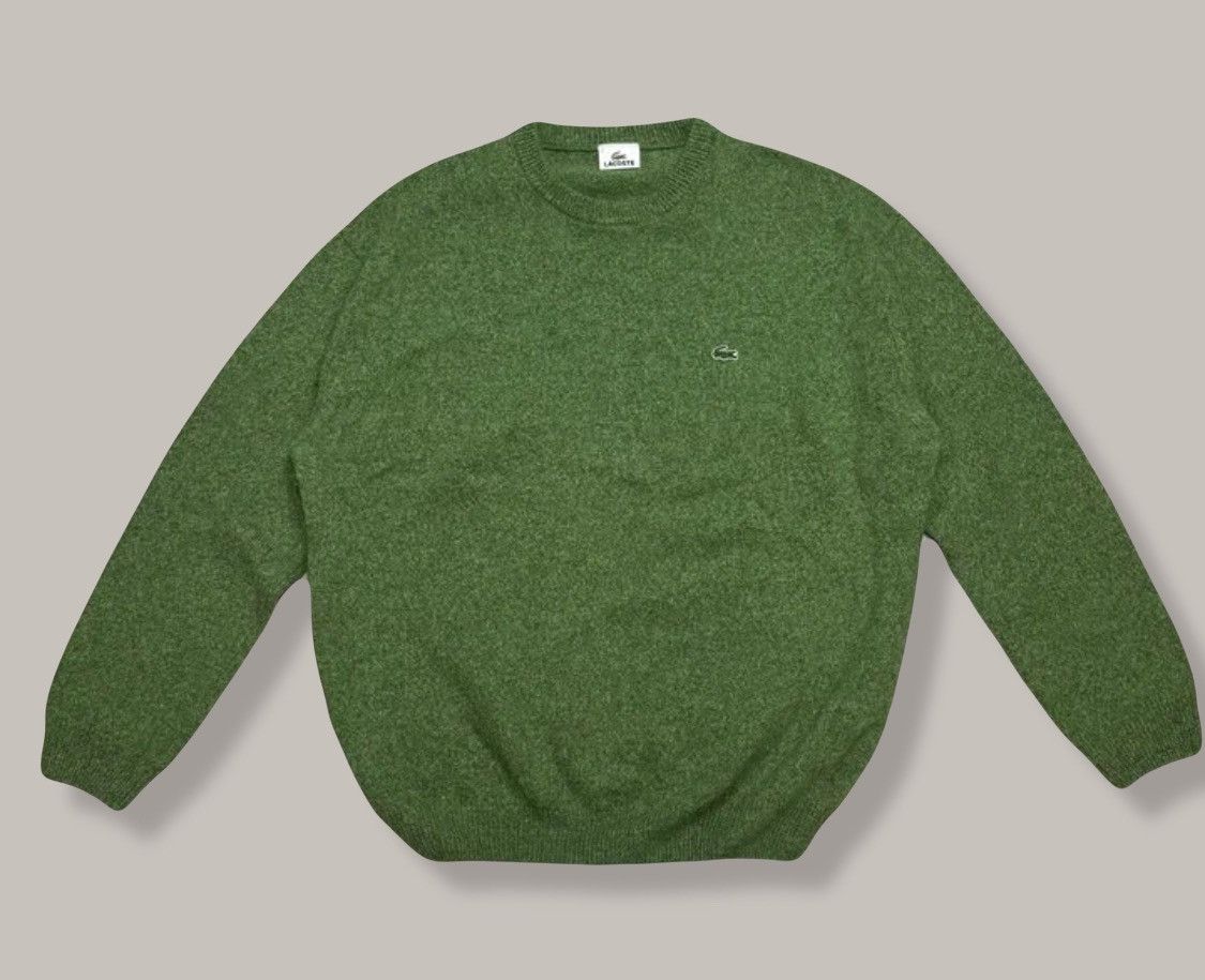 Lacoste Vintage Lacoste Wool Sweater Size US L / EU 52-54 / 3 - 1 Thumbnail