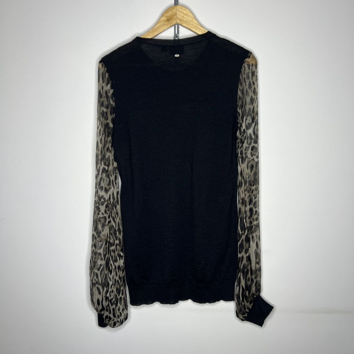 Just Cavalli Just Cavalli vintage leopard long sleeve Size L / US 10 / IT 46 - 9 Thumbnail