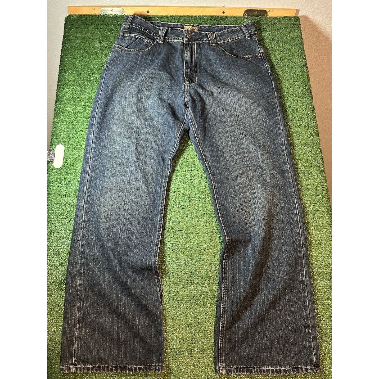 Oleg Cassini Y2K Oleg Cassini Denim Wide Leg Relaxed Fit Men’s 36x32 Size US 36 / EU 52 - 3 Thumbnail