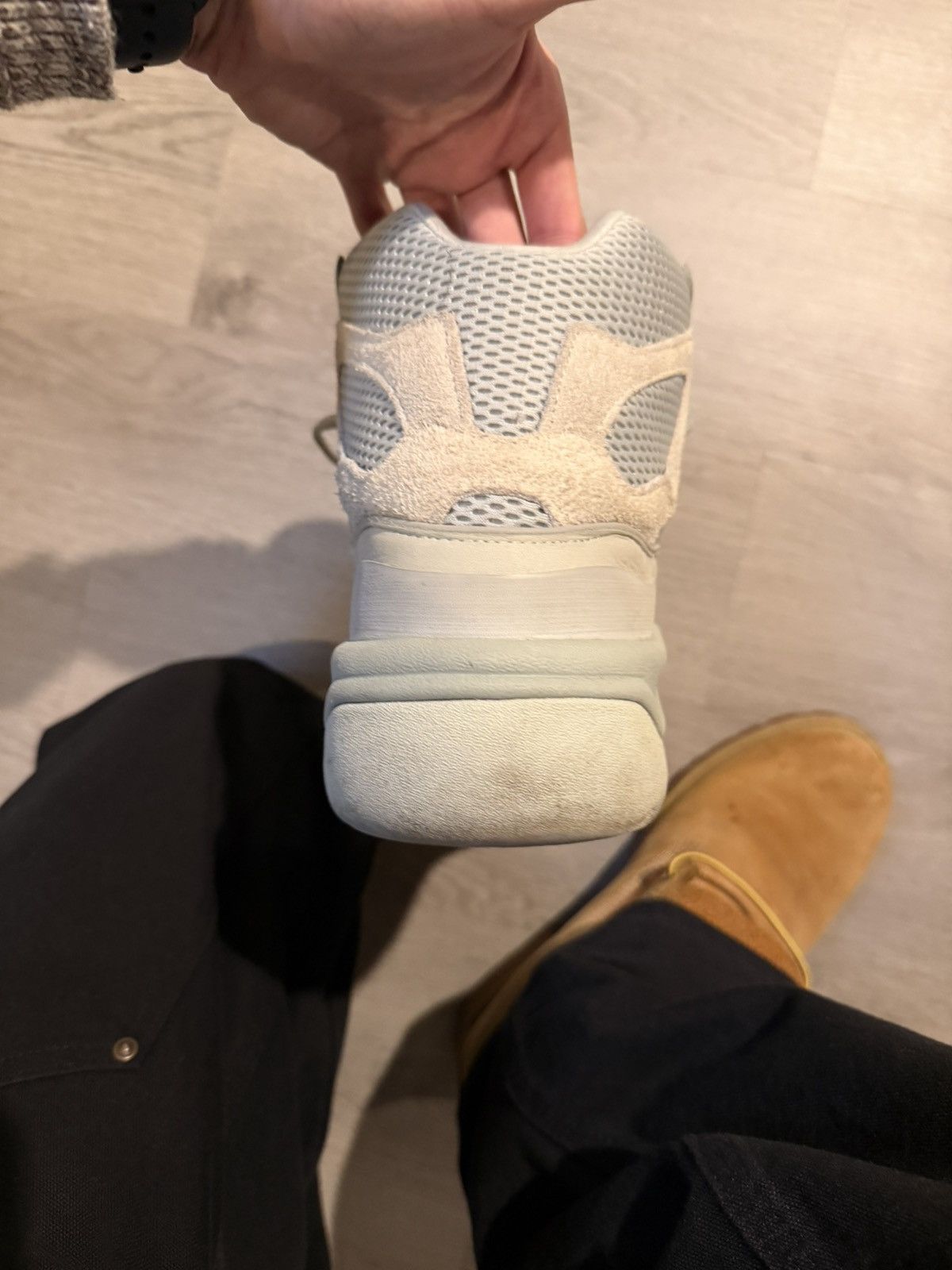 Yeezy Yeezy desert boot **SALT** Size US 11.5 / EU 44-45 - 10 Thumbnail