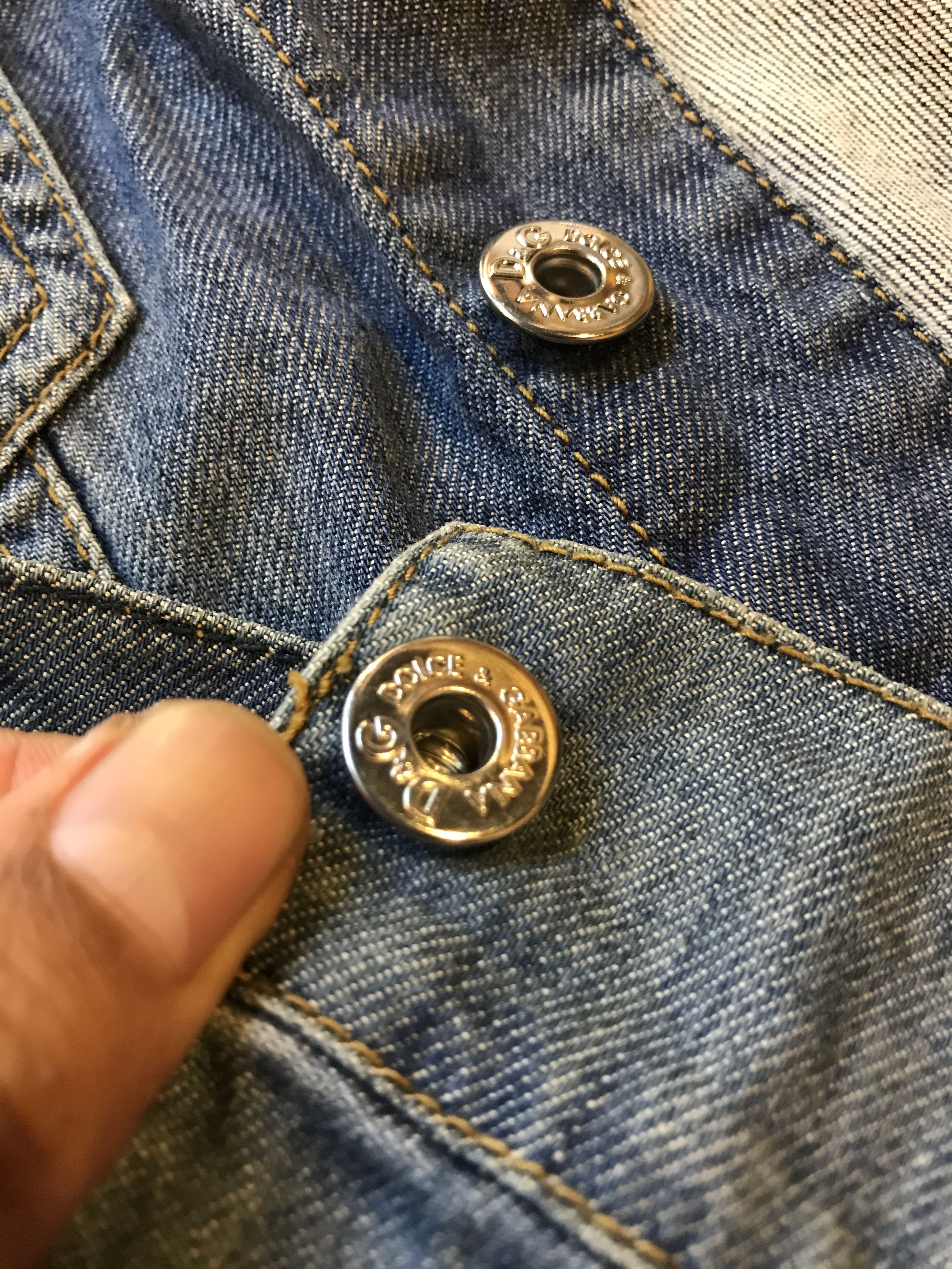 Dolce & Gabbana D & G DOLCE & GABBANA Denim Jacket Size M / US 6-8 / IT 42-44 - 7 Thumbnail