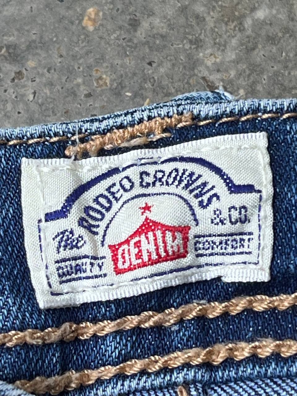 Other RODEOCROWNS JEANS DISTRESSED STYLE RARE Size US 30 / EU 46 - 9 Thumbnail