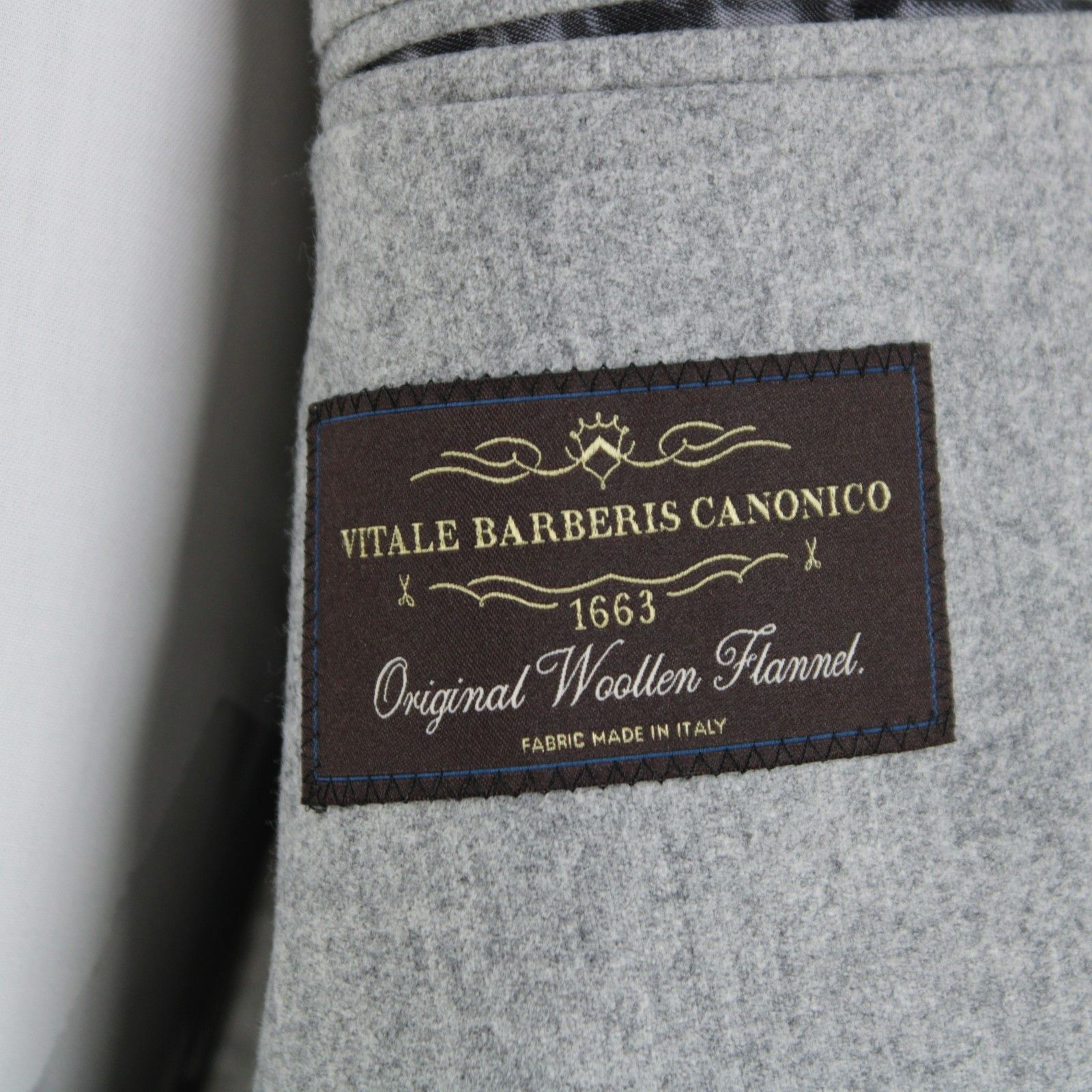 Luigi Bianchi Luigi Bianchi Mantova Sport Coat Size 44 Regular US in Gray Size 44R - 9 Thumbnail