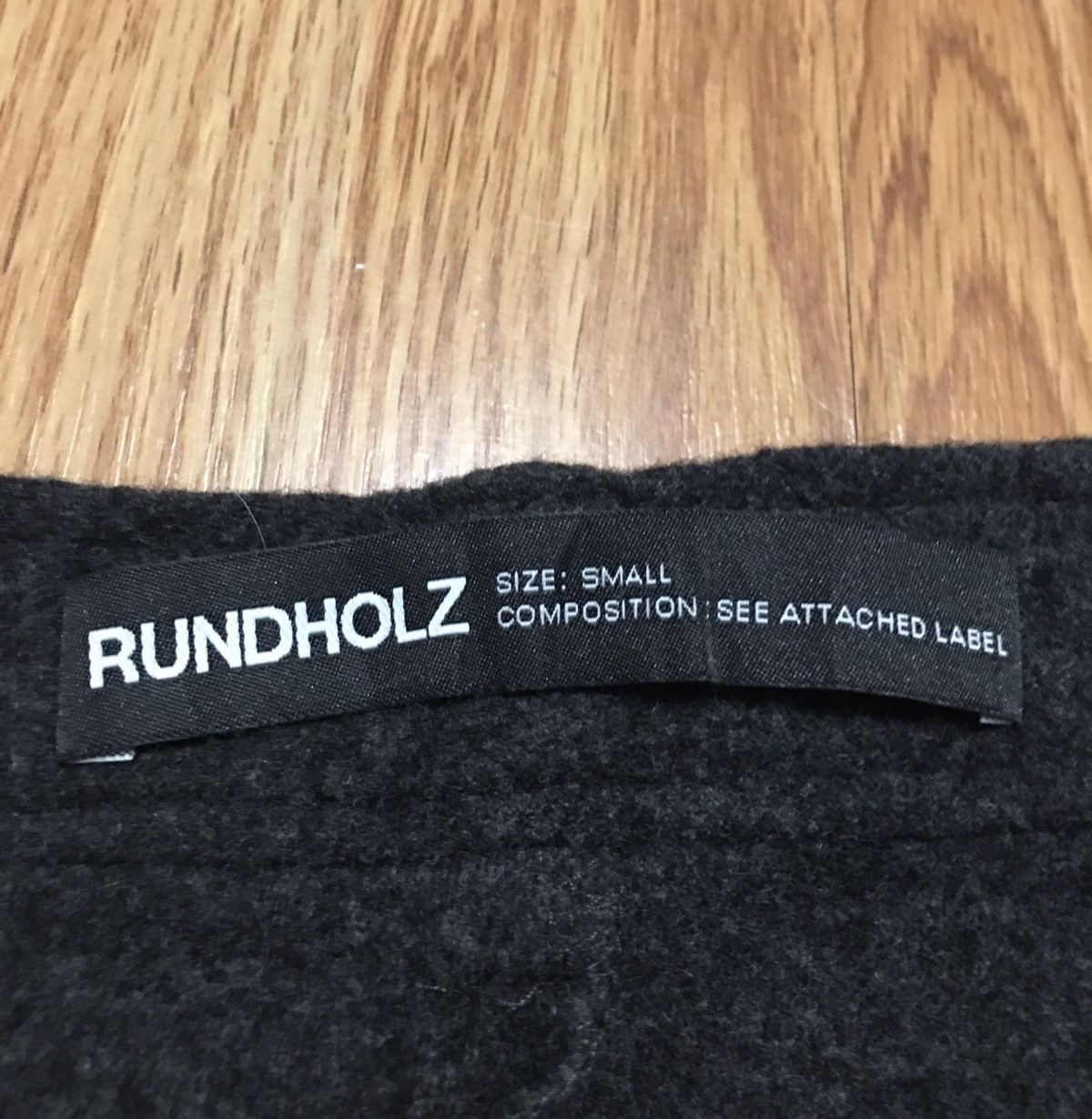 Rundholz RUNDHOLZ Black Label Grey Wool Designer Skirt S Size 26" / US 2 / IT 38 - 10 Thumbnail